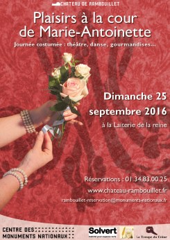 Affiche Plaisirs à la Cour