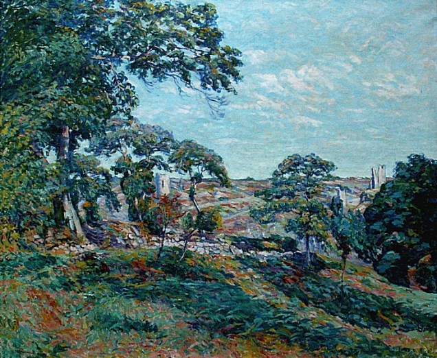 Crozant par Eugène Alluaud