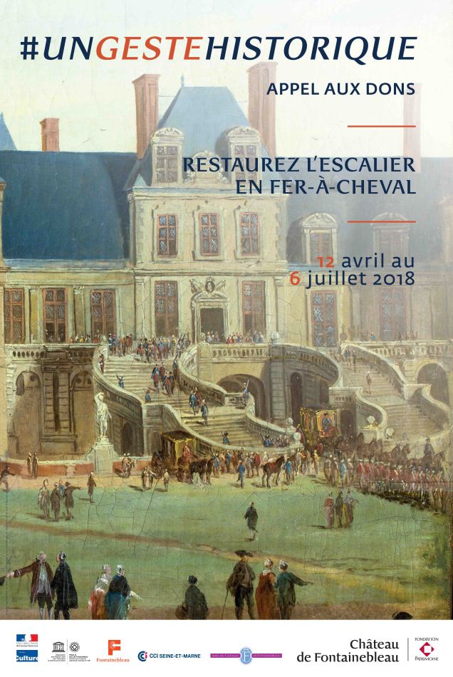 Affice Escalier en Fer-à-Cheval - Un geste historique